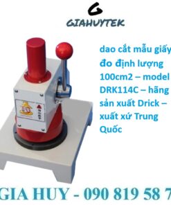 Dao cắt mẫu giấy đo định lượng 100 cm²  – Model DRK114C