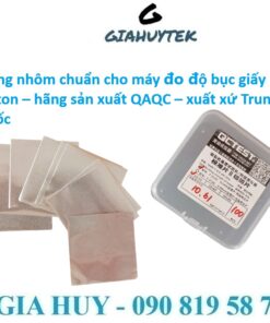 Màng nhôm chuẩn cho máy đo độ bục giấy carton – QAQC (Trung Quốc)